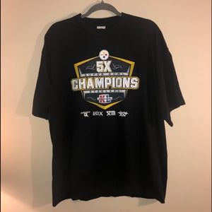 Pittsburgh Steelers  Super Bowl champion T shirt